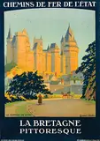 Léon Constant-Duval, Chemins de Fer La Bretagne Pittoresque, poster