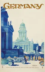 Willy Dzubas, Germany Berlin, 1930, poster