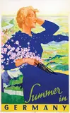 Ludwig Lutz Ehrenberger, Summer in Germany, 1938, poster