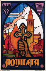 Franz Lenhart, Aquileia, 1928, poster