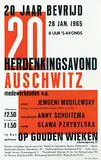 Paul Schuitema, Herdenkingsavond Auschwitz