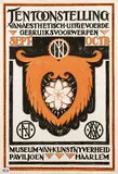 Otto van Tussenbroek, Tentoonstelling van Aesthetisch Uitgevoerde Gebruiksvoorwerpen, poster