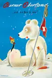 Franco Barberis, Berner Oberland ..ist schö ö ön!, 1945, poster