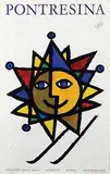Celestino Piatti, Pontresina Engadin Switzerland, 1965, poster