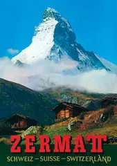 A. Perren, Zermatt Switzerland Matterhorn, 1985, poster