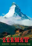 A. Perren, Zermatt Switzerland Matterhorn, 1985, poster