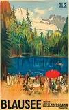 Otto Baumberger, Blausee an der Lötschbergbahn (Schweiz)
