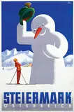 Herbert W. Türk, Steiermark Österreich, 1952, poster