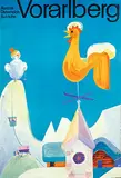 Monogram Hn, Vorarlberg Austria, poster