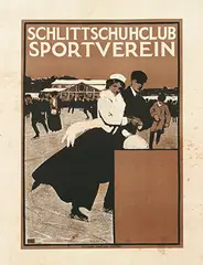 Tony Sarg, Schlittschuhclub Sportverein, poster