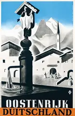 Paul Kirnig, Oostenrijks Duitschland, 1937, poster