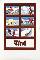 Hedi Scherer, Tirol, poster