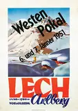 Johann (Hans) Oberbacher, Lech Vorarlberg Westen Pokal, poster