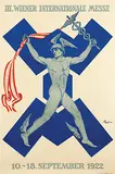 Mihály Bíró, III. Wiener Internationale Messe, 1922, poster