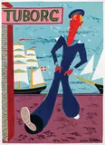 Svend Johansen, Tuborg Danmark, 1948, poster