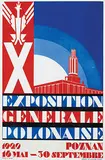 Wojciech Jastrzębowski, Exposition Generale Polonaise Poznan, 1929, poster