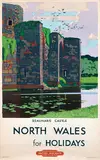 Norman Wilkinson, North Wales for Holidays Beaumaris Castle