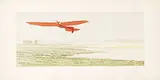 E. Leon-Dufour, Without text (Esnault-Pelterie REP 2 taking off), 1911, poster, lithograph
