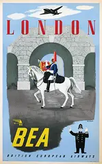 John Bainbridge, BEA London, 1949, poster