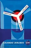 Schmidt, IAL Loftleidir Icelandic Airlines, poster
