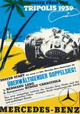 Walter Gotschke, Grosser Preis von Tripolis Mercedes-Benz, 1939, poster