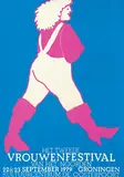 Joke Dalinga, Het Tweede Vrouwenfestival Oosterpoort Groningen, 1979, poster