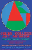 Robert Indiana, Colby College Art Museum Waterville, Maine, 1973, poster, silkscreen
