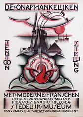 Harmen H. Meurs, Tentoonstelling De Onafhankelijken Amsterdam, poster