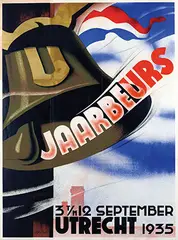 Agnes Canta, Jaarbeurs Utrecht, 1935, poster