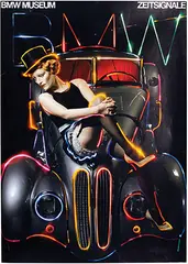Günther Kieser, BMW Museum München Zeitsignale, 1979, poster