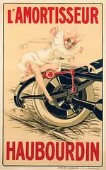 Jean Gouweloos, l'Amortisseur Haubourdin, 1925, poster