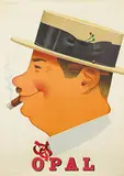 Herbert Leupin, OPAL, 1951, poster