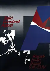 Peter von Arx, Kunsthalle Basel Tajiri Lucebert Appel, 1969, poster