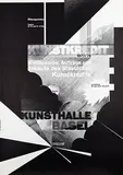 Wolfgang Weingart, Kunsthalle Basel Kunstkredits, 1977, poster