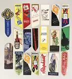 Various Artists, Collection of 20 illustrated bookmarks, poster