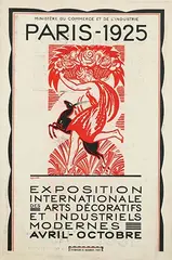 Robert Bonfils, Exposition Internationale des Arts Decoratifs Paris, 1925, poster