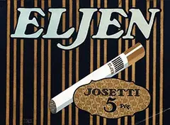 Hans Lindenstaedt, Eljen Josetti (Cigarettes), poster