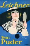 Rolf Niczky, Leichner's Fett-Puder, 1906, poster