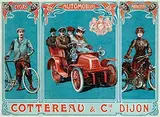 Francisco Tamagno, Automobiles Cycles Motocycles Cottereau & Cie Dijon, poster