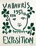 Vallauris Exposition by Pablo Picasso, 1951, poster, sold Jun 2024