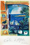 Côte d'Azur by Pablo Picasso, 1962, poster, sold Jun 2024