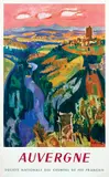 Jean Aujame, Auvergne, 1959, poster