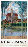 A. Lambourg, Ile de France, 1958, poster