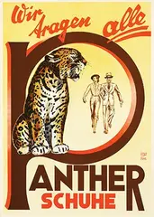 Carlos Tips, Wir tragen alle Panther Schuhe, poster