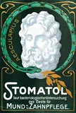 Fritz John, Aesculapius Stomatol Dresden (toothpaste), poster