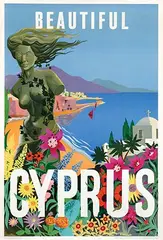 M. Staliaander, Beautiful Cyprus, poster
