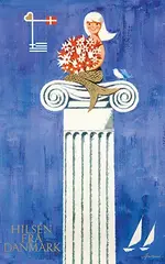 Ib Antoni, Hilsen Fra Danmark (to Greece), poster