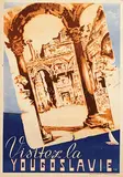 Ájvaz, Visitez la Yougoslavie (Roman ruins), poster