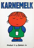 Hendrik Magdalenus (Dick) Bruna, Karnemelk omdat 't zo lekker is, 1971, poster