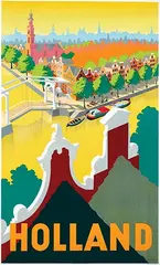 Paulus Casper Erkelens, Holland, 1945, poster